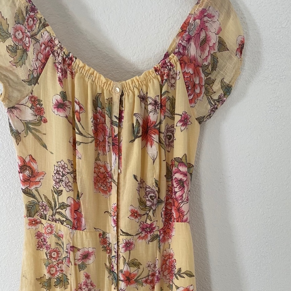 billabong long floral dress